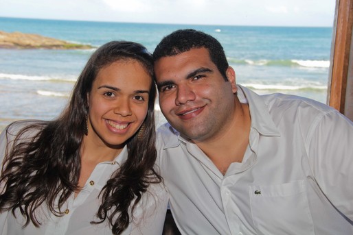 Gabriela Martins e Luiz Abbud