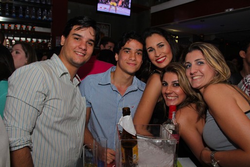 Mateus Cardoso, Erik Almeida, Clarice Miranda, Renata e Ana Paula Souza