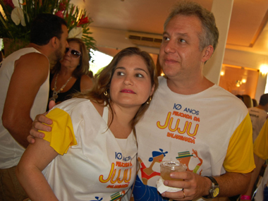 Fernanda Porto e Roberto Waxman