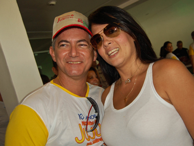 Mario Villa e Juliana Dourado