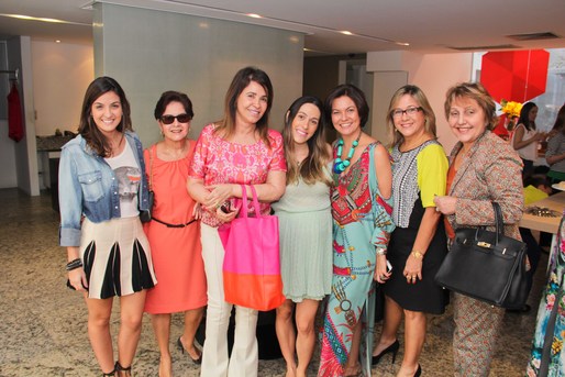 Carol Furtado, Maria da Graça, Martha Moraes, Renata Guerra, Sabrina Furtado, Amelia Guerra e Lisbete Cezar