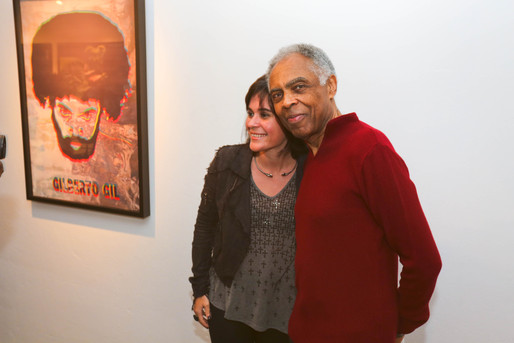 Thaty e Gilberto Gil