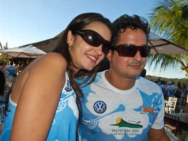 Andréia Blanco e Adriano Daltro