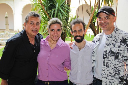 Jamil Moreira, Carol Cotia, Estefano Diaz e Roberto Pires