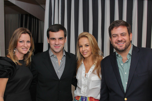 Isabela Dantas, Sandro Barros, Larissa Bicalho e Bruno Astuto