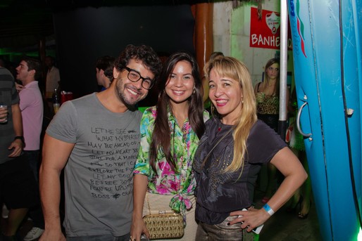 Gabriel Lobo, Luciana Oliva e Monica Carvalho