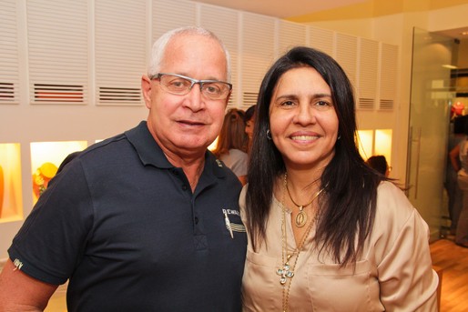 Celso Ricardo e Laura Tanuri