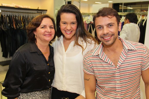 Eva Abenhaim, Lilian Lessa e Diogo Nobrega