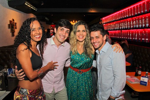 Carla Visi, André Gagliano Magal, Marcia Freire e Jose Augusto