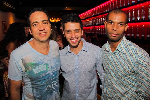 Fabio Rocha, José Augusto e Anderson Oliveira