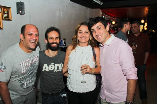 Marcelo Fontes, Estefano Diaz, Fabiana Candini e André Gagliano Magal