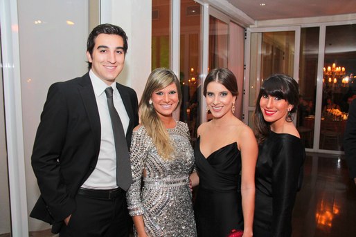 André Coelho, Juliana Galvão, Grazielle Piccolo e Mariana Galvão