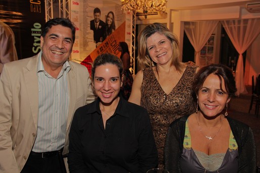 Roberto Cordeiro, Carol Cotia, Jaqueline Migues e Norma Santhana