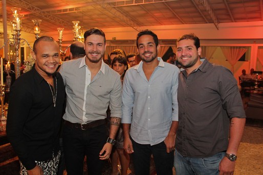 Uran Rodrigues, Vitor Avila, Lucas Bressy e Tiago Pombo