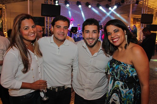 Veronica Almeida, Dalton Soares, Marcelo Ribeiro e Fernanda Matos