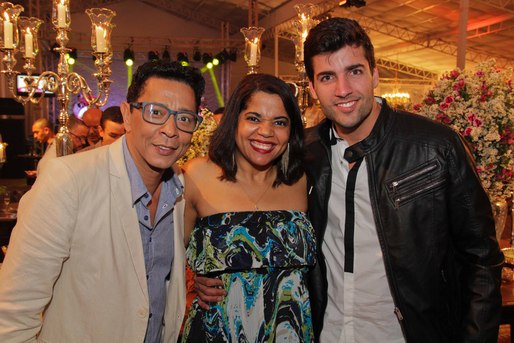 Zezinho, Fernanda Matos e Diego Pombo