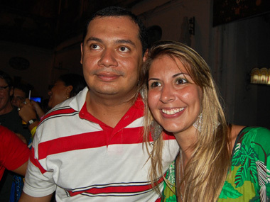 Carlos Pimentel e Mariana Capachi