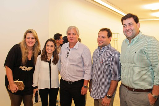 Claudia Vilalva, Renata Correia, Roberto Alban, Gabriel Correia e Sergio Vilalva