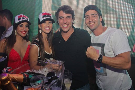 Carla Critina, Clara Carvalho, Thiago Phileto e Gabriel Lago