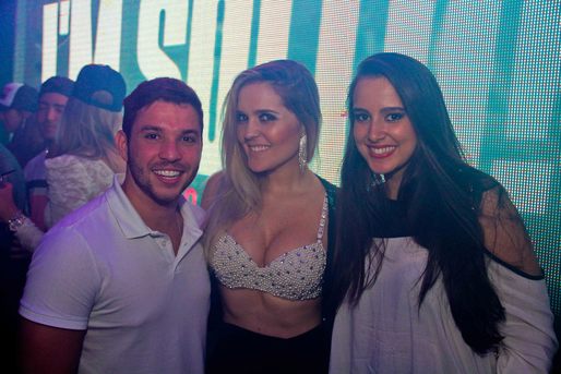 Marcio Abrantes, Dj Nicole Baldwin e Antonella Mendonça