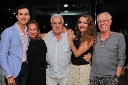 Samule Queiroz, Suely Mestrinho Garcia, Antonio Garcia, Sandra Nepomuceno e Dudu Bahiana