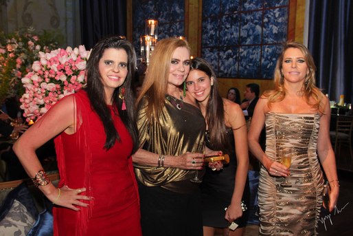 Luciana, Izabella, Claudia e Marilú Garcia