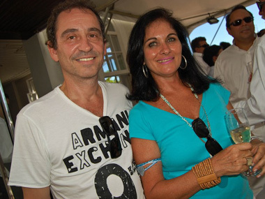 Antonio Gatto e Cynthia Borja