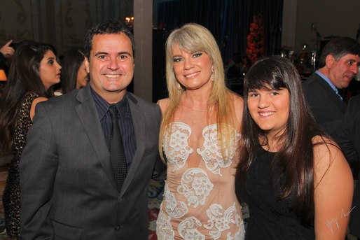 Ricardo, Patricia e Gabriela Chaves