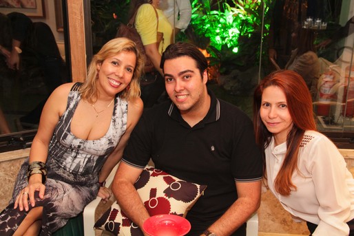 Juliana Ornelas, Marcelo Borges e Flavia Galvão