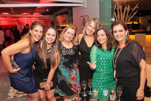 Marta Azevedo, Lorena Landin, Ana Ferrer, Nadja Sette, Cris Avila e Selma Bandeira