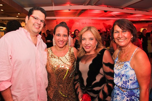 Ricardo Ferreira, Ana Paula Andrade, Najla Andrade e Edilza Suzart