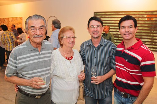 Edgar, Gigi e Euler Oliva e Emerson Carvalho