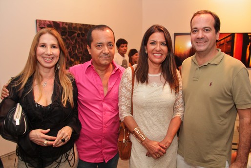 Lilia Leite, Arlindo Andrade, Dinay Oliveira e Lucio Neto