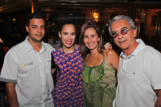 Anibal Villasboas, Cau Castro, Sheila Siqueira e Washington Arleo