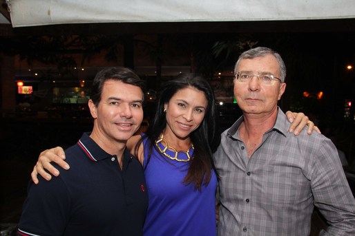 Emerson Carvalho, Val Baldin e Roberto Carvalho