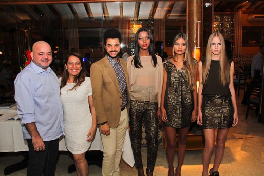 Sergio e Lais Muricy, Aladio Marques, Thais Nascimento, Ingrid Pita e Debora Tanajura