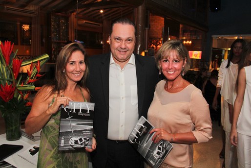 Sheila Siqueira, Roberto Afonso e Renata Paladino