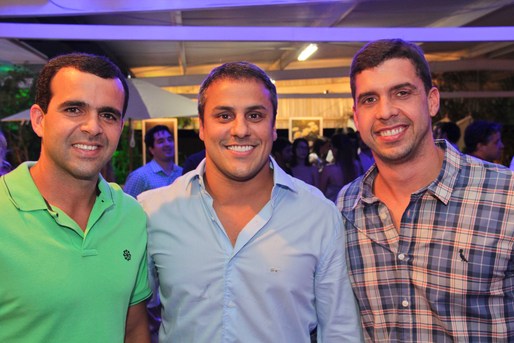 Fabio Vicente, Marcelo Rangel e Gustavo Baiardi