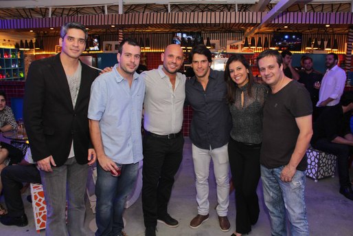 Ruy Espinheira, Victor Bahia, Alexandre Brandão, Andre Fonseca, Marcia Amaral e Regi Amaral