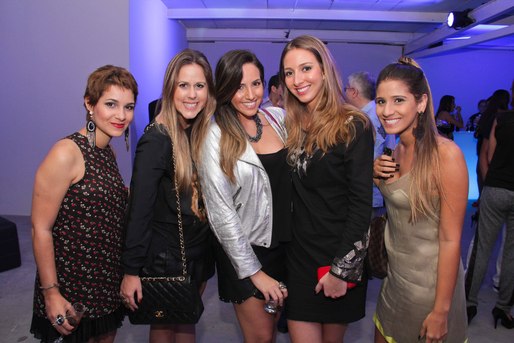 Vanessa Bitencourt, Cristina Mattos, Anna Fernandes, Natalia Andrade e Natalia Brito