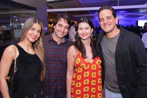 Verena Avila, Ricardo Dourado, Cecilia Zanchet e Kiko Silva