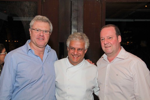 Liels Bosner, Edinho Engel e Joãpo Claudio Centenario