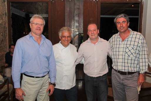 Liels Bosner, Edinho Engel, João Claudio Centenario e Jose Miguel Vil