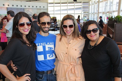 Alana Camara, Estefano Dias, Carolina Cotias e Gabriela Cruz