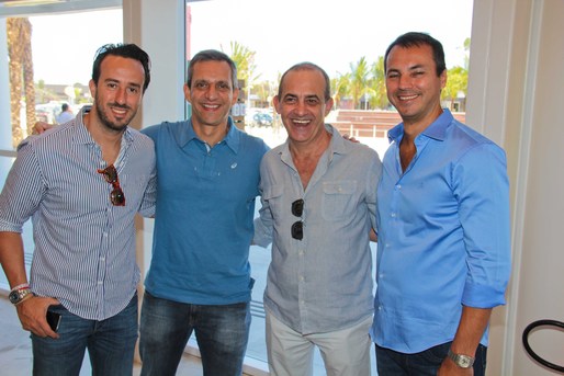 Fabio Aloi, Raul Filho, Ronaldo Issa e Julio Andrea