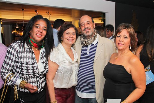 Cristina Almeida, Wilna Carneiro, Paulo Athaide e Dora Araujo