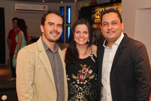 Gleidson Monteiro, Cristiane Cabral e Eduardo Matos