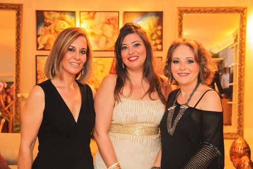 Jane Urbaneto, Fernanda Perez e Patricia Souza