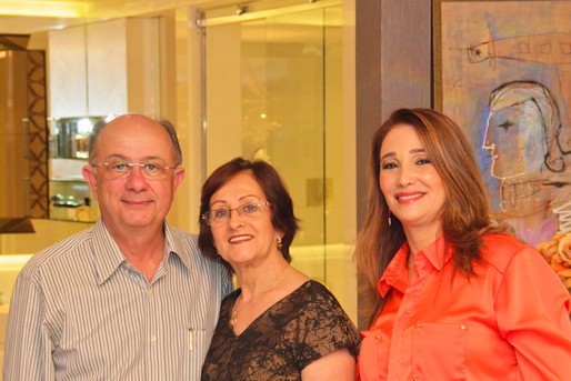 Jose Ronaldo de Carvalho, Ivanette de Carvalho e Margareide Sampaio