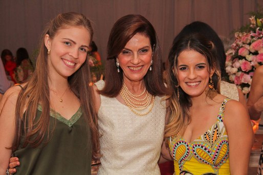 Larissa Manciola, Cristina Calumby e Flavia Araujo